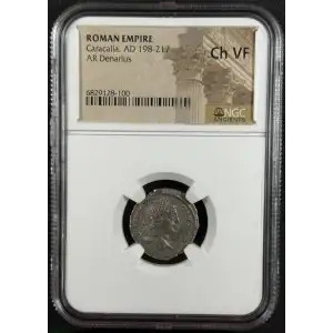 Roman Empire AD 198-217 AR Denarius Caracalla