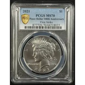 2021 $1 Peace Dollar 100th Anniversary First Strike (3)