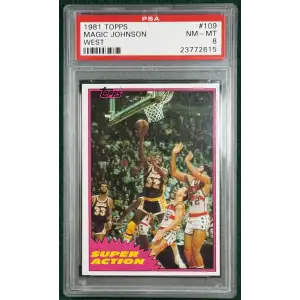 Basketball, 1981, TOPPS, Magic Johnson