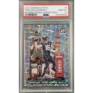 2023 Panini Donruss Optic Trevor Lawrence PSA 10 (2)