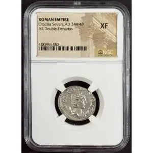 Roman Empire AD 244-49 AR Double-Denarius Otacilia Severa (2)