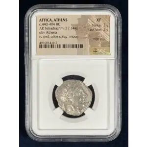 Greece Athens 440-404 BC AR Tetradrachm